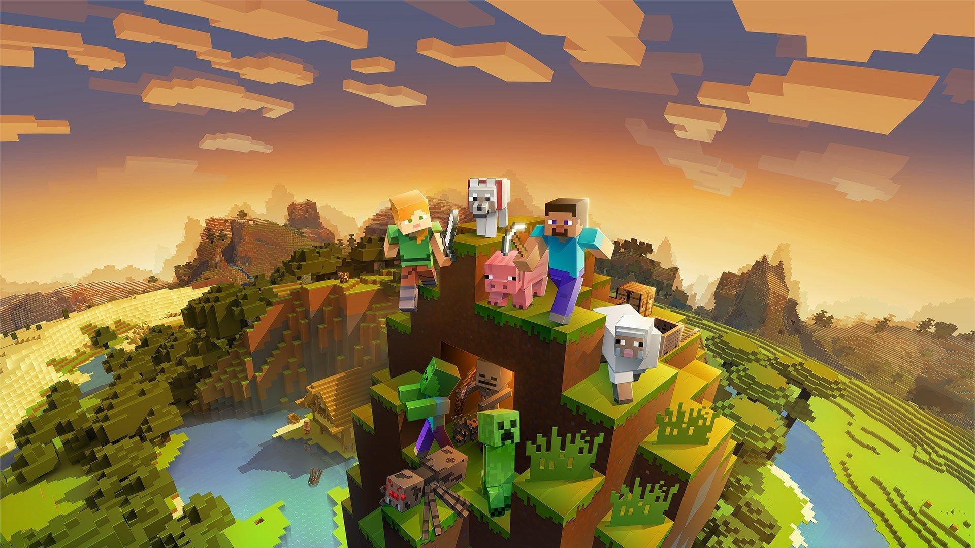 Asyiknya Bermain Game Minecraft, Dunia yang Tidak Terbatas
