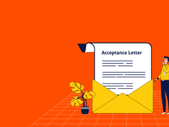 Letter of Acceptance